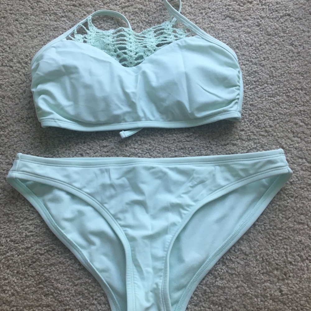 high neck bikini